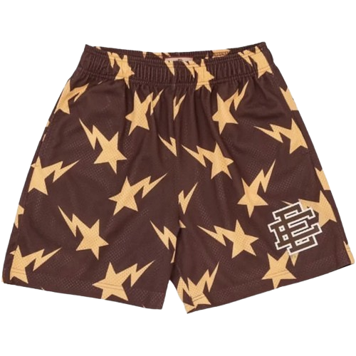 Eric Emanuel x BAPE EE Basic Short ( Brown , Yellow )